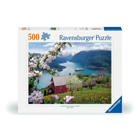 Ravensburger 00208 - Puzzle 500 Pezzi - Idillio Scandinavo