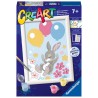 Ravensburger 23564 - Creart - Coniglietto con Palloncini