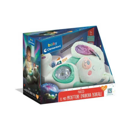 Clementoni 17588 - Baby Clementoni - Fiocco il Mio Proiettore Aurora Boreale