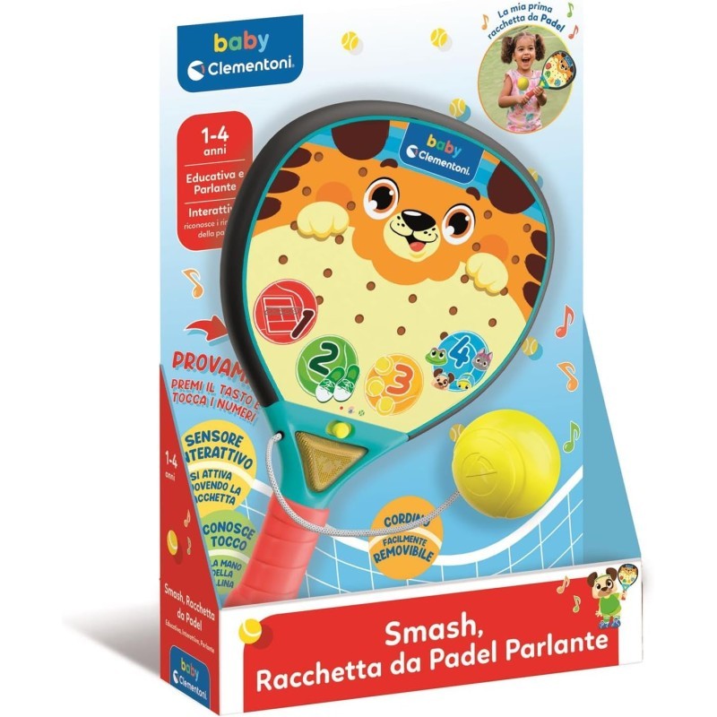 Clementoni 17548 - Baby Clementoni - Racchetta Padel Smash