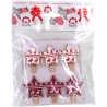 Inab 80532 - Set 6 Pinze Legno Wood Decoration Ass.
