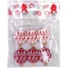 Inab 80532 - Set 6 Pinze Legno Wood Decoration Ass.