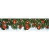Inab 80109 - Vetrofanie Banner Noel 64 x 14,8 cm Ass.