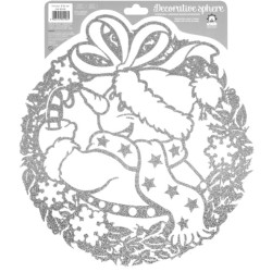 Inab 80106 - Vetrofanie Decorative Sphere D. 32 cm Ass.