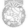 Inab 80106 - Vetrofanie Decorative Sphere D. 32 cm Ass.