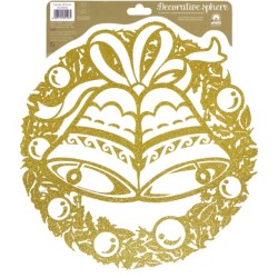 Inab 80106 - Vetrofanie Decorative Sphere D. 32 cm Ass.