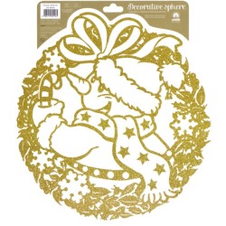 Inab 80106 - Vetrofanie Decorative Sphere D. 32 cm Ass.