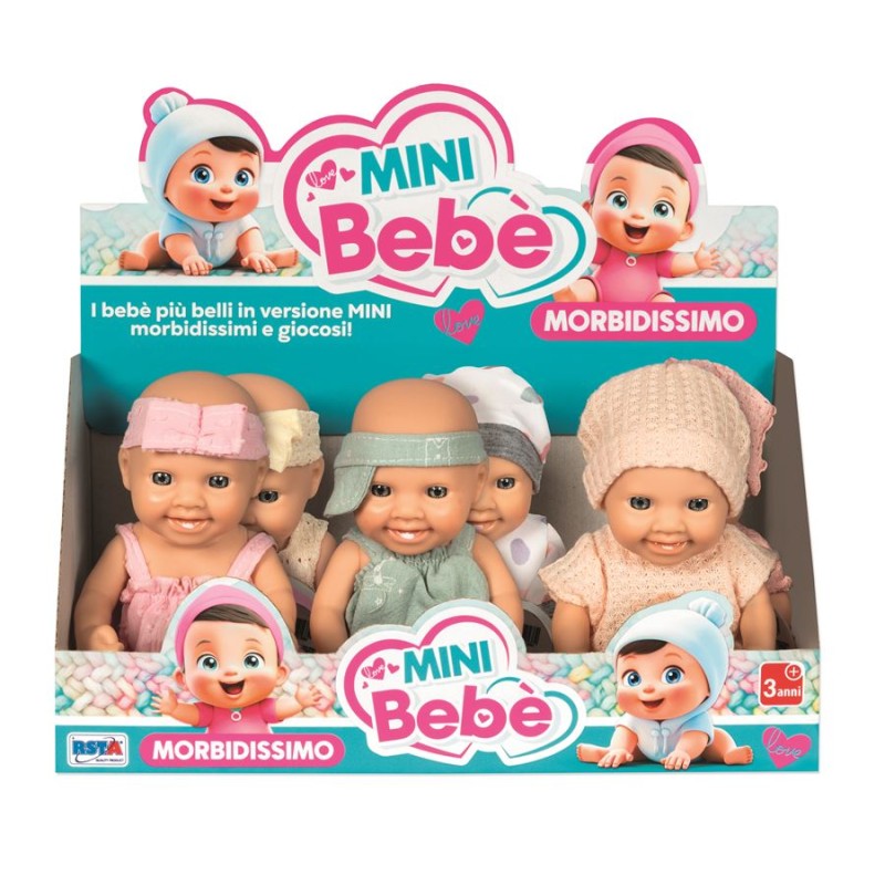Rstoys 12168 - Mini Bebè Morbido 20 cm