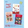 Ftc 10750 - Biglietti Buon Natale 12x18 Conf.12 pz
