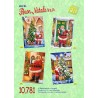 Ftc 10781 - Biglietti Buon Natale Babbo 9x14 Conf.50 pz