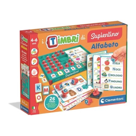 Clementoni 16693 - Sapientino - Timbri Dalla A alla Z