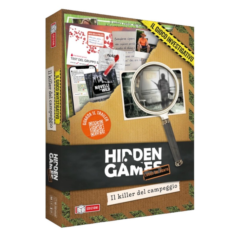 Ms Edizioni 116821 - Hidden Games - Il Killer del Campeggio