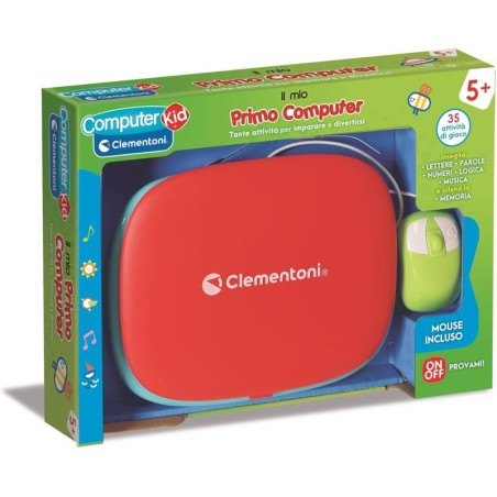 Clementoni 16656 - Computer Kid - Il Mio Primo Computer con Mouse