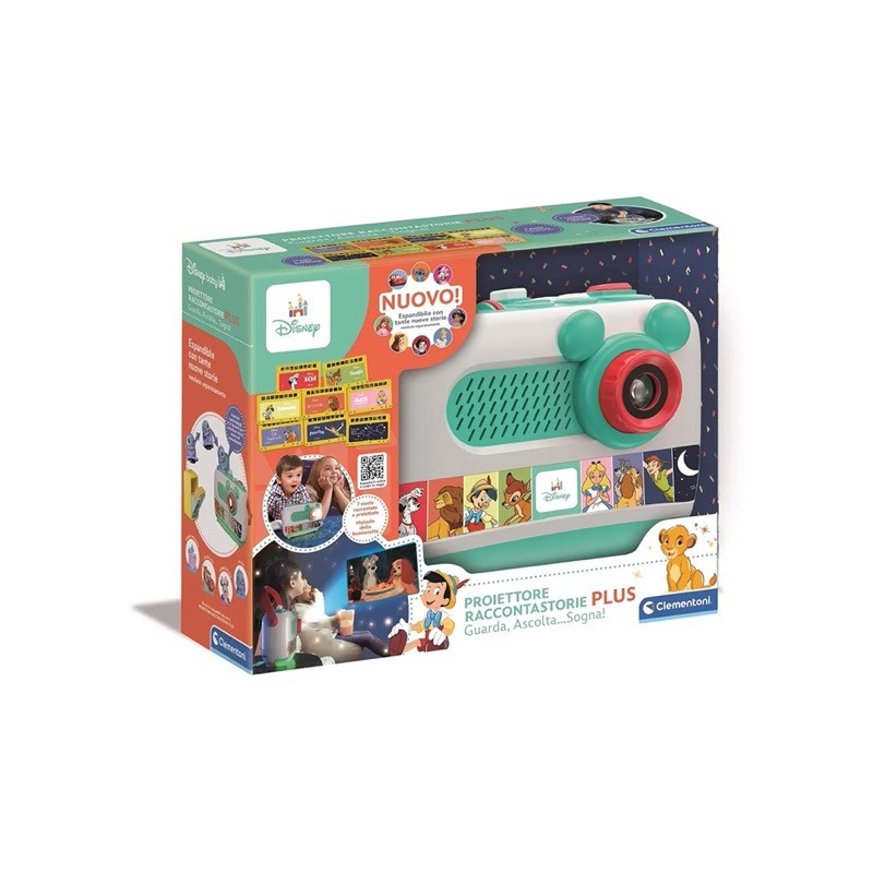 Clementoni 17507 - Disney Proiettore Raccontastorie Plus 2.0