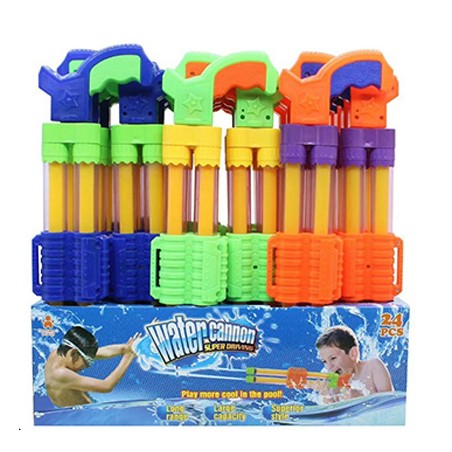 Fratelli Pesce 8884 - Fucile a Pompa Doppio Spruzzo 50cm Display 24 pz