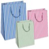 Fratelli Pesce 8857 - Shopper Rigato 35 x 12 x 9 cm Conf.12 pz