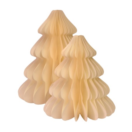 Ciao 94558 - Magie di Carta Set 2 Alberini Creamy Chic 15-20 cm