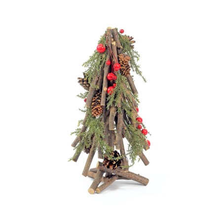 Ciao 59172 - Alberello Tronchetti Legno Bacche 30 cm