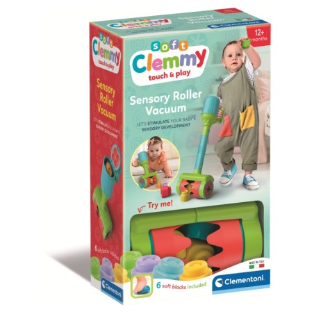 Clementoni 17975 - Clemmy - Sensory Roller Vacuum