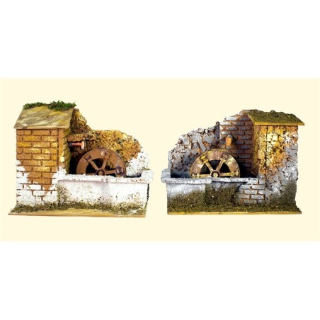 Rossi Rosa 11325 - Mulino ad Acqua con Pompa