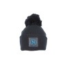 Napoli 123466 - Cappello PonPon Maglia Ricamo Napoli