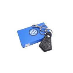 Inter 153183 - Portachiavi Rombo Pelle Inter