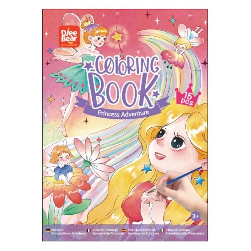 Borella 807 - Coloring Book Princess Adventure
