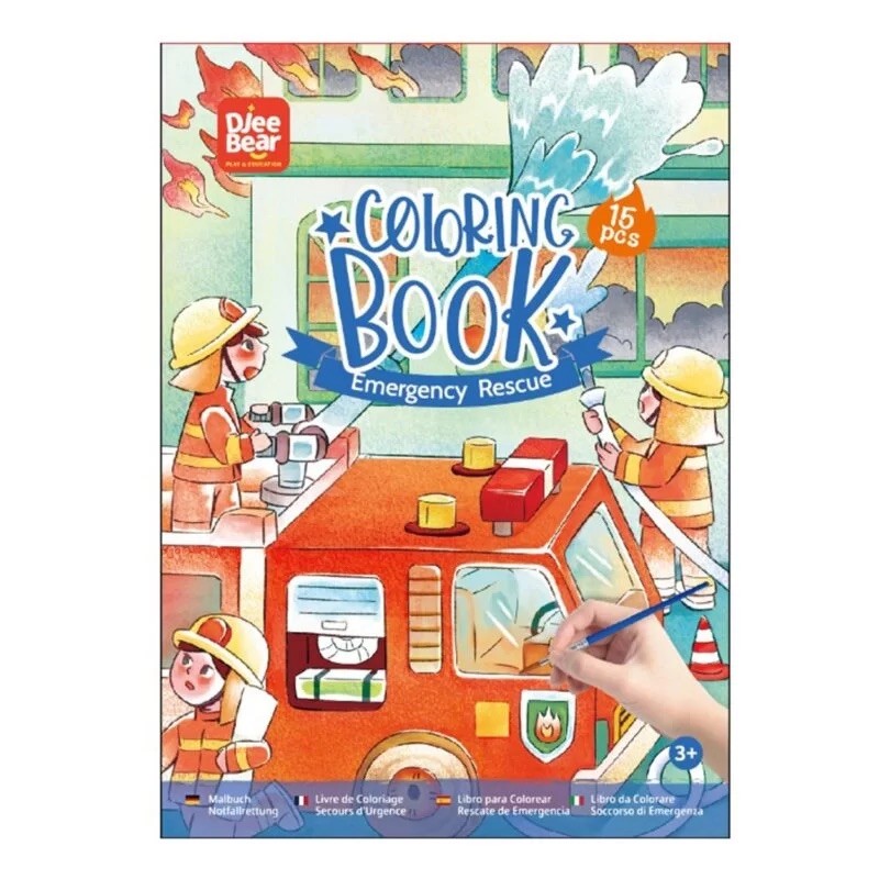 Borella 808 - Coloring Book Emergency Rescue