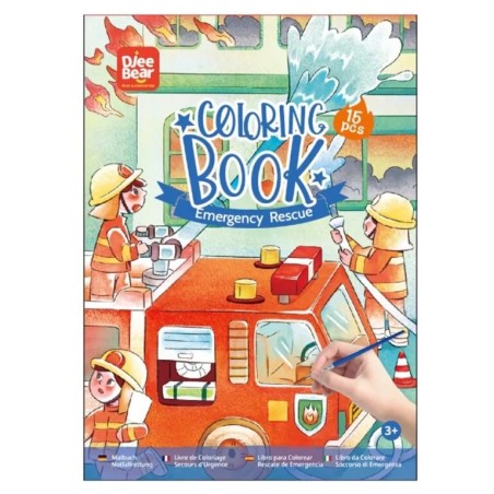 Borella 808 - Coloring Book Emergency Rescue