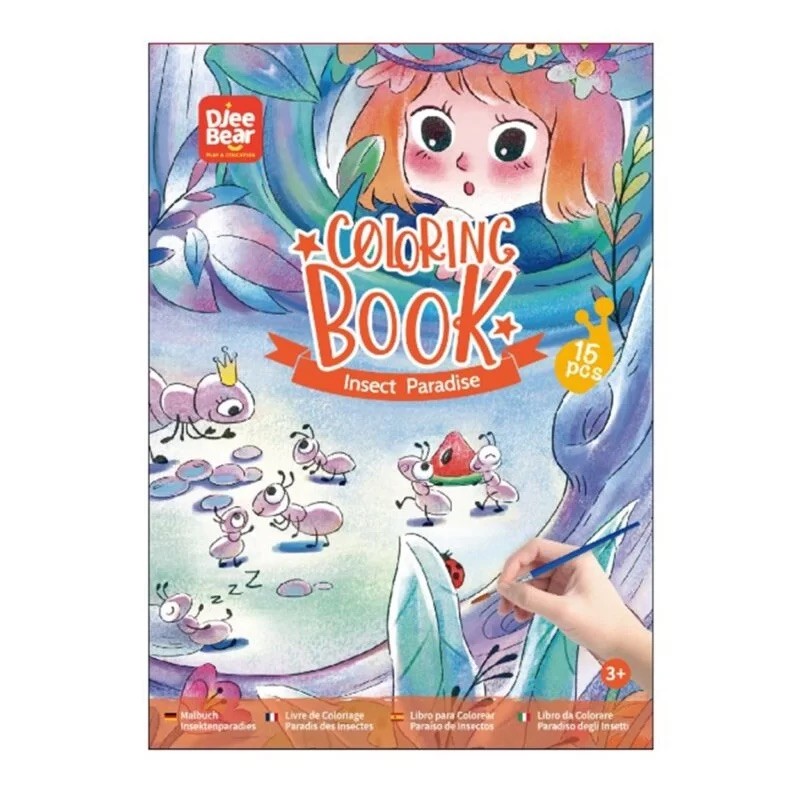 Borella 806 - Coloring Book Insect Paradise