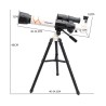 Borella 1001 - Telescopio con Supporto