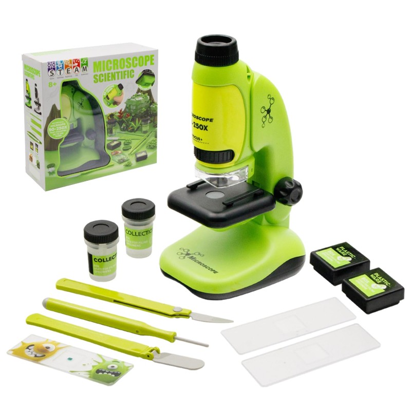 Borella 2209 - Microscopio Portatile con Accessori