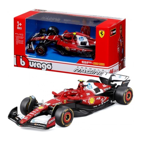 Burago 1821 - Ferrari F1 SF-25 Hamilton Scala 1:43