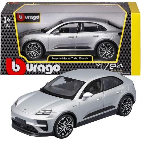 Burago 21114 - Porsche Macan Turbo Electric Scala 1:24