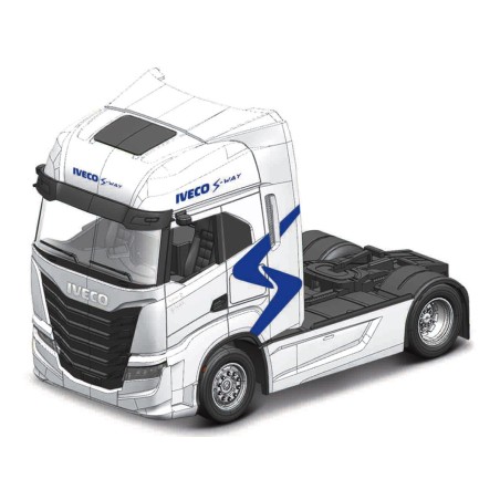 Burago 32208 - Motrice Iveco S-way 570 Scala 1:43