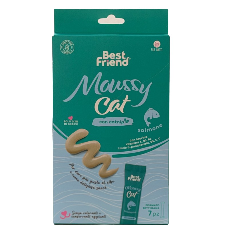 Best Friend 96930.8 - Snack gatti Moussy Cat Salmone 7 Stick