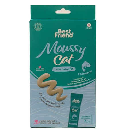 Best Friend 96930.8 - Snack gatti Moussy Cat Salmone 7 Stick