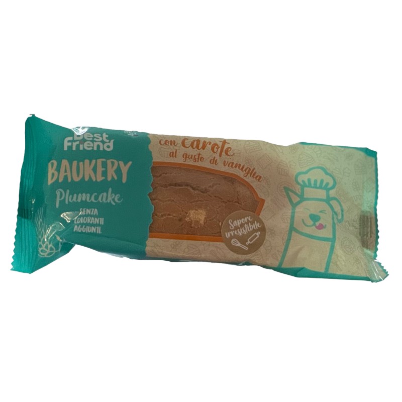 Best Friend 96803.0 - Snack Cani Plumcake con Carote e Vaniglia