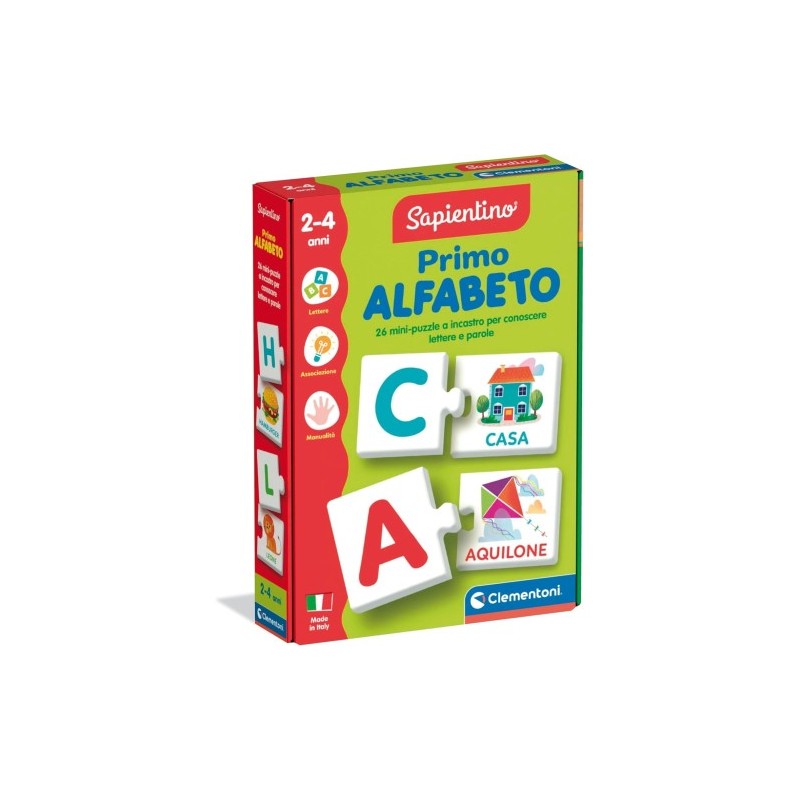 Clementoni 16839 - Sapientino - Primo Alfabeto