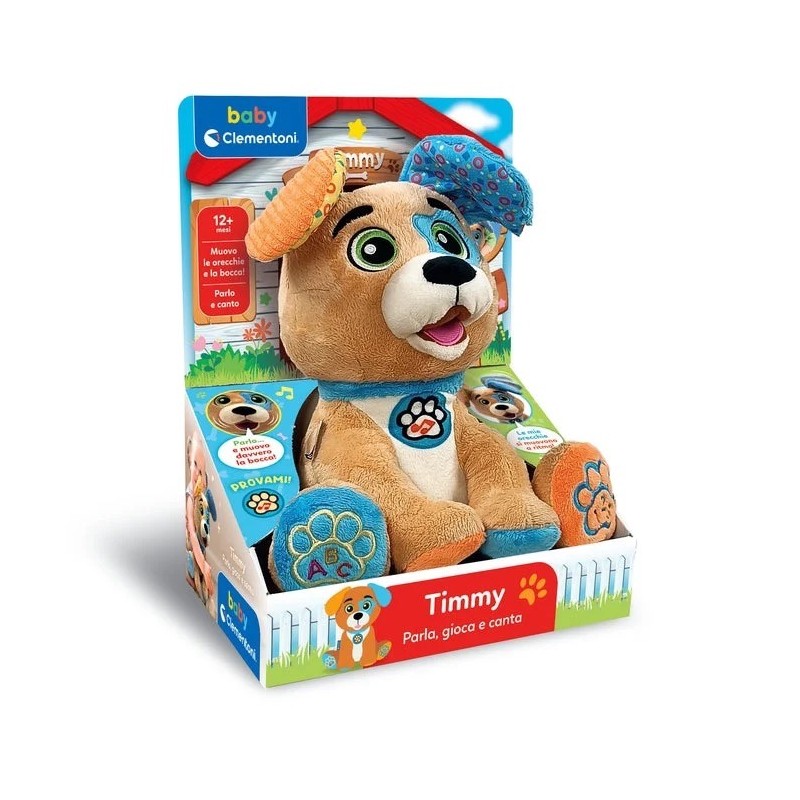 Clementoni 17583 - Baby Clementoni - Timmy Parla Gioca e Canta