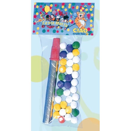 Ciao 20203 - Busta Cerbottana con 20 Palline