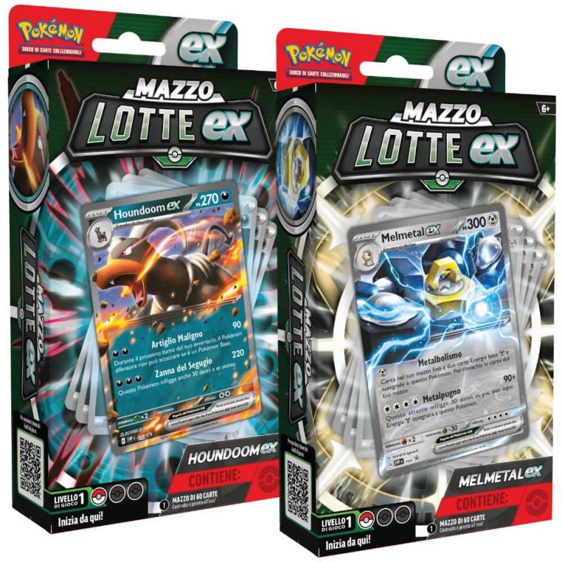 Pokemon 60424 - Mazzo Lotte Melmetal ex / Houndoom ex