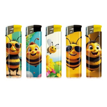 Atomic 3648107 - Accendini Elettronici Ricaricabili Bee Conf.50 pz