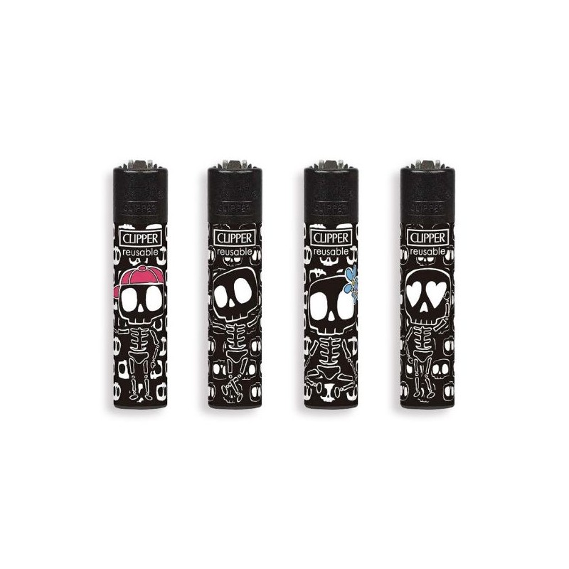Clipper 21899 - Accendini Clipper Mini Daily Skeleton Conf.48 pz