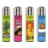 Clipper 22119 - Accendini Clipper Large Trendy Sentences Conf.48 pz