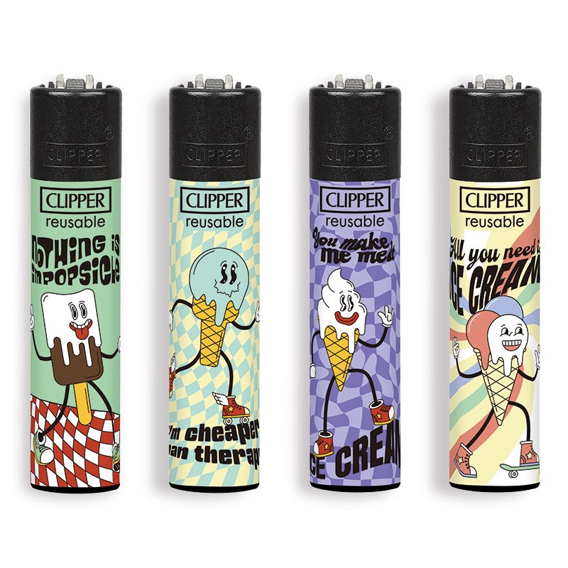 Clipper 22117 - Accendini Clipper Large Sentences Conf.48 pz