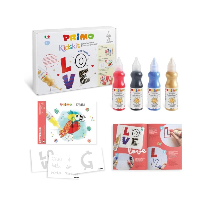 Primo 2003 - Kid Skit set Tempera Lettering