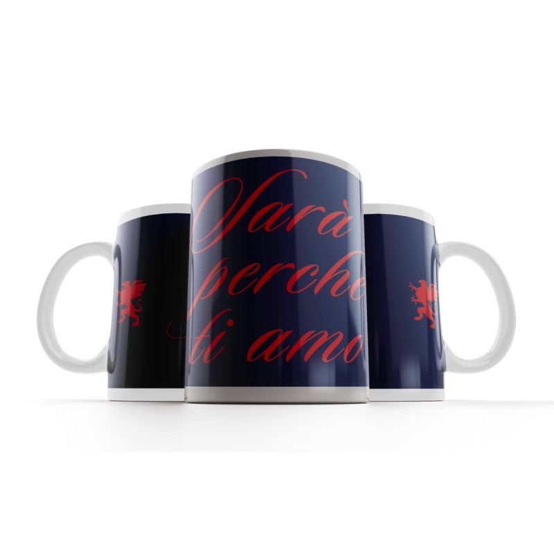 Acube 41192 - Tazza Mug Genoa Sarà Perchè Ti Amo