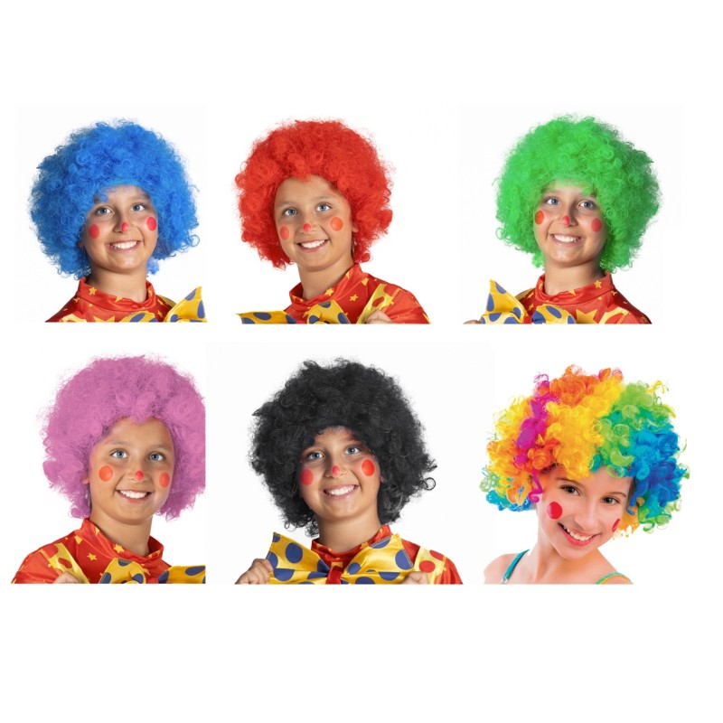 Ciao 31600M - Parrucca Ricciolina Multicolor