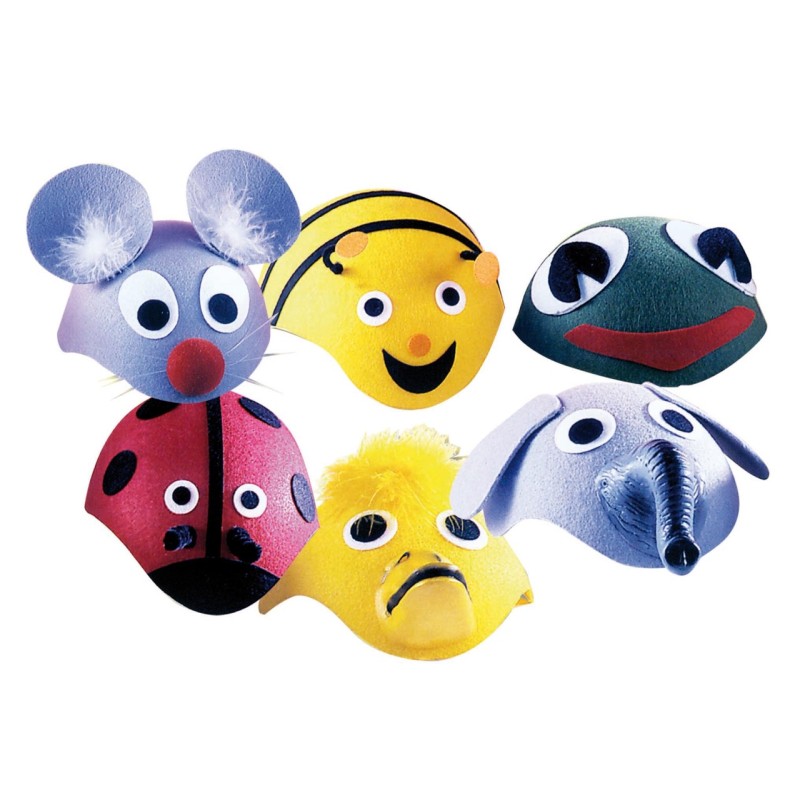 Ciao 20823 - Cappellini Animaletti Feltro Assortiti